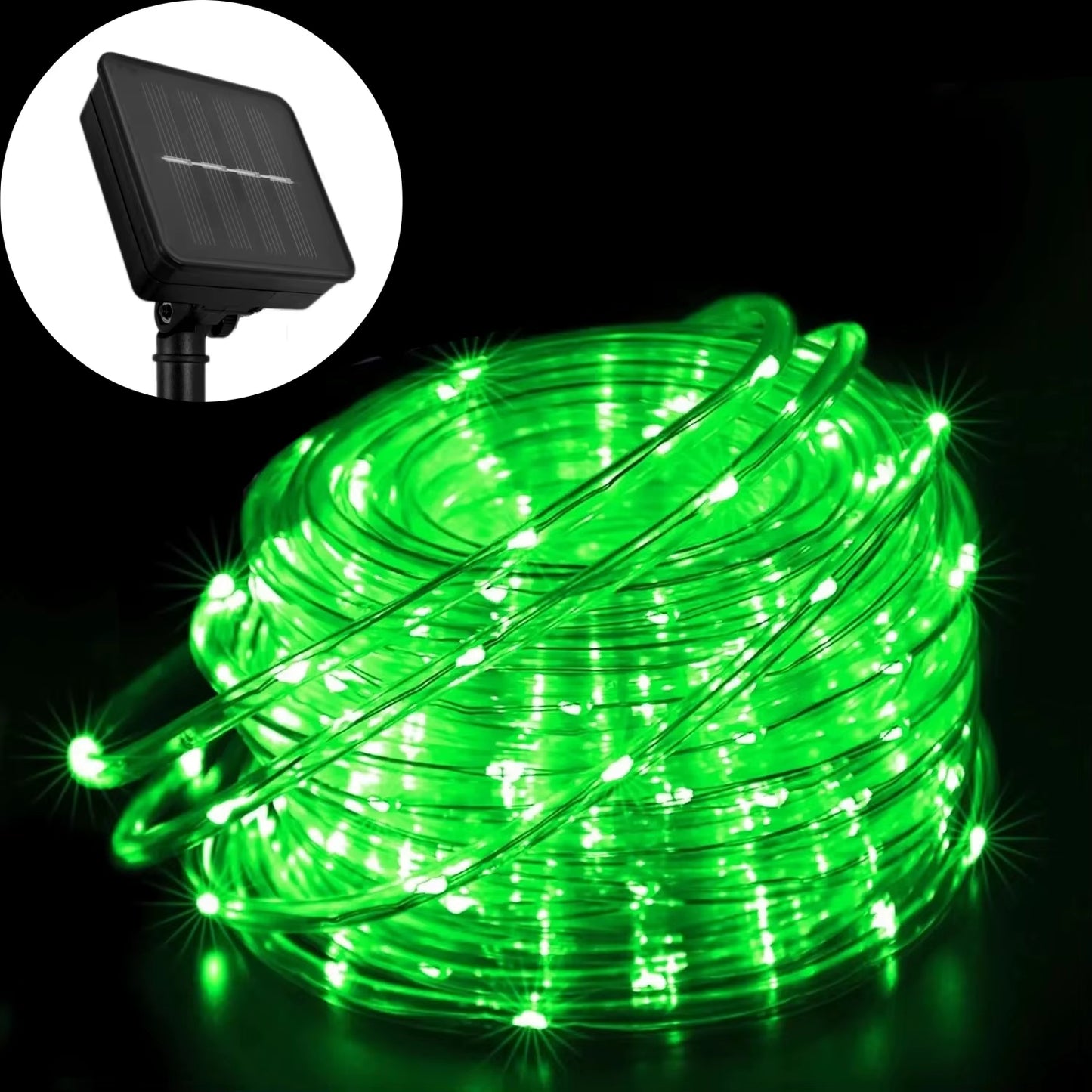 Manguera Solar Luces Navidad 10 Metros