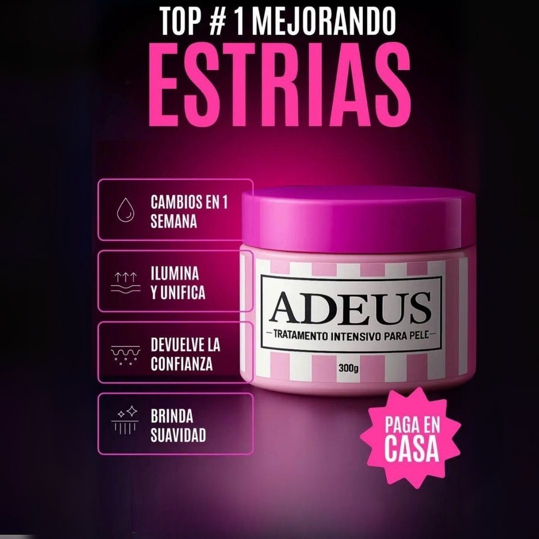 ADEUS Crema Celulitis -Estrías 300ml
