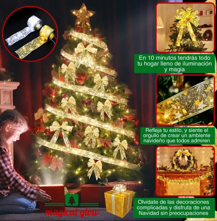 LUZ NAVIDEÑA DE CINTA 4 MTS