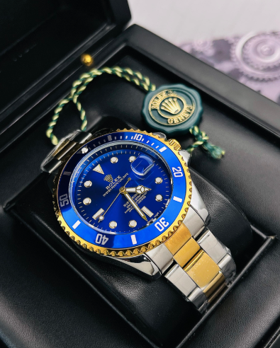 RELOJ ROLEX SUBMARINER PULSO TRENZADO