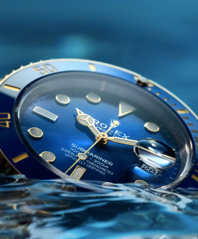 RELOJ ROLEX SUBMARINER PULSO TRENZADO